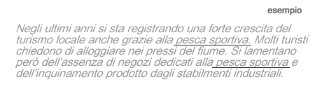 l'uso della parola chiave riduce il rischio di trovare significati diversi - generalmente il simbolo grafico ha soltanto un'accezione
