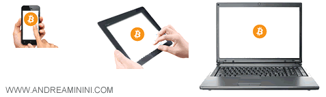 esempio di portafoglio ( wallet ) di bitcoin 