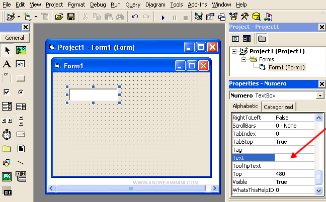 cancello il contenuto della Textbox