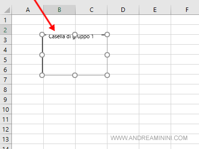 disegnare il gruppo