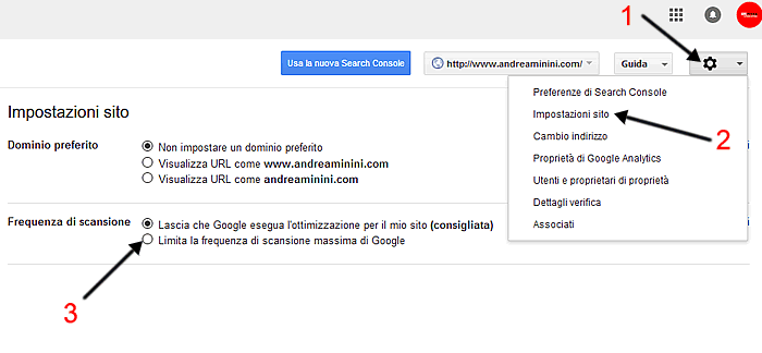 come limitare il crawl budget di Google