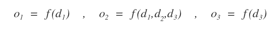 gli obiettivi sono funzioni matematiche e dipendono dalle decisioni