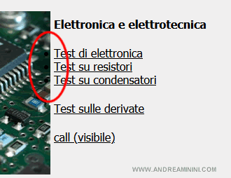 immagine float con problema di allineamento di un elenco