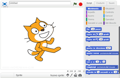 un esempio di coding