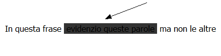 un esempio di scarsa visibilità e contrasto del testo