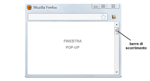 esempio di finestra pop-up