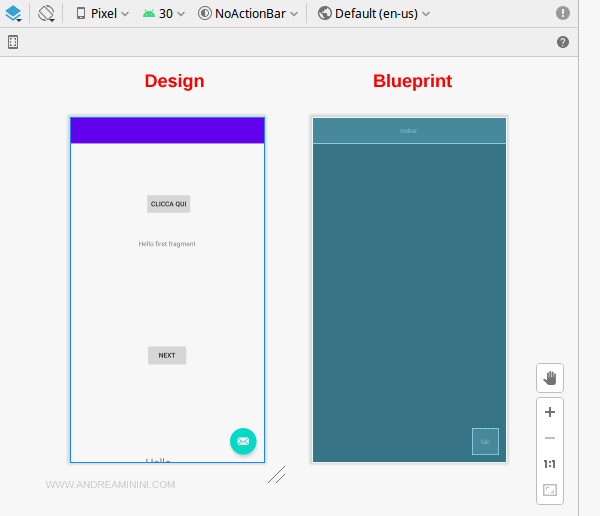 qual è la differenza tra Design e Blueprint