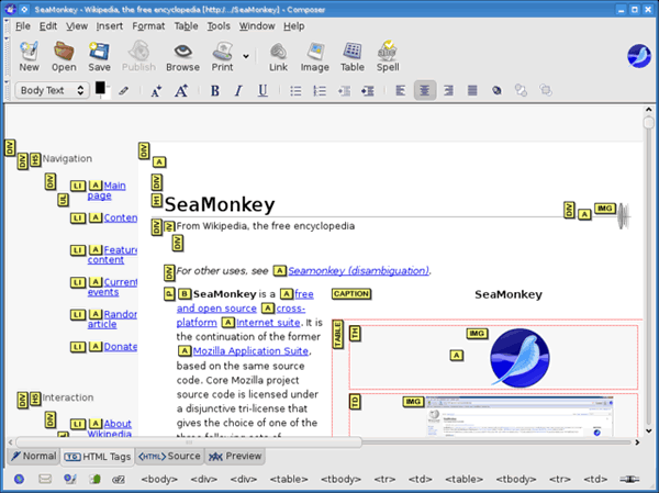 SeaMonkey Composer