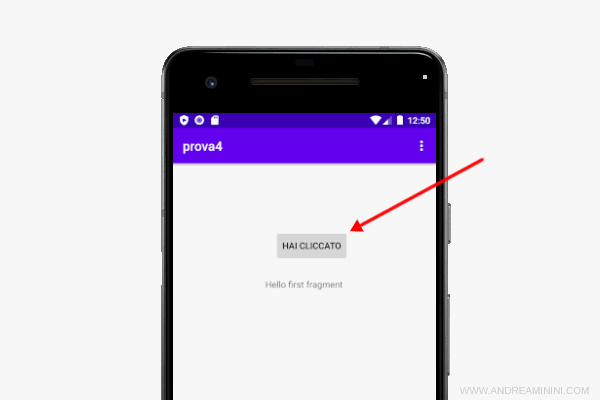 un esempio pratico di app
