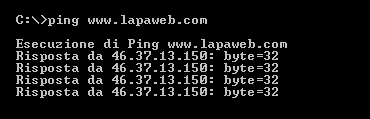 l verifica dei dati DNS